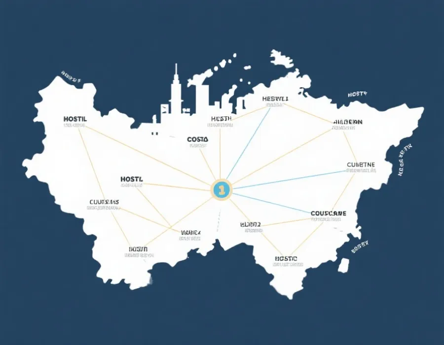 主辦城市導覽示意圖