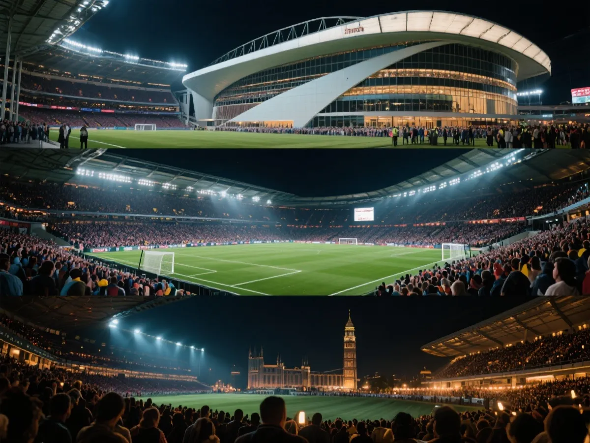 主辦城市與場館視覺示意